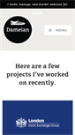Mobile Screenshot of dameian.com